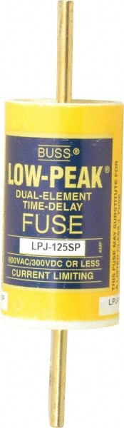 Cooper Bussmann LPJ-125SP Cartridge Time Delay Fuse: J, 125 A, 5-3/4" OAL 