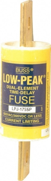 Cooper Bussmann LPJ-175SP Cartridge Time Delay Fuse: J, 175 A, 5-3/4" OAL 