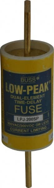 Cooper Bussmann LPJ-200SP Cartridge Time Delay Fuse: J, 200 A, 5-3/4" OAL 