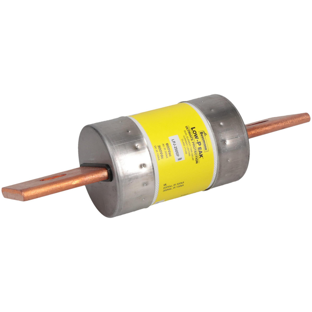 Cooper Bussmann General Purpose Fuse: Time Delay, J, 250 A - 7-1/8" OAL, 2" Dia | Part #LPJ-250SP