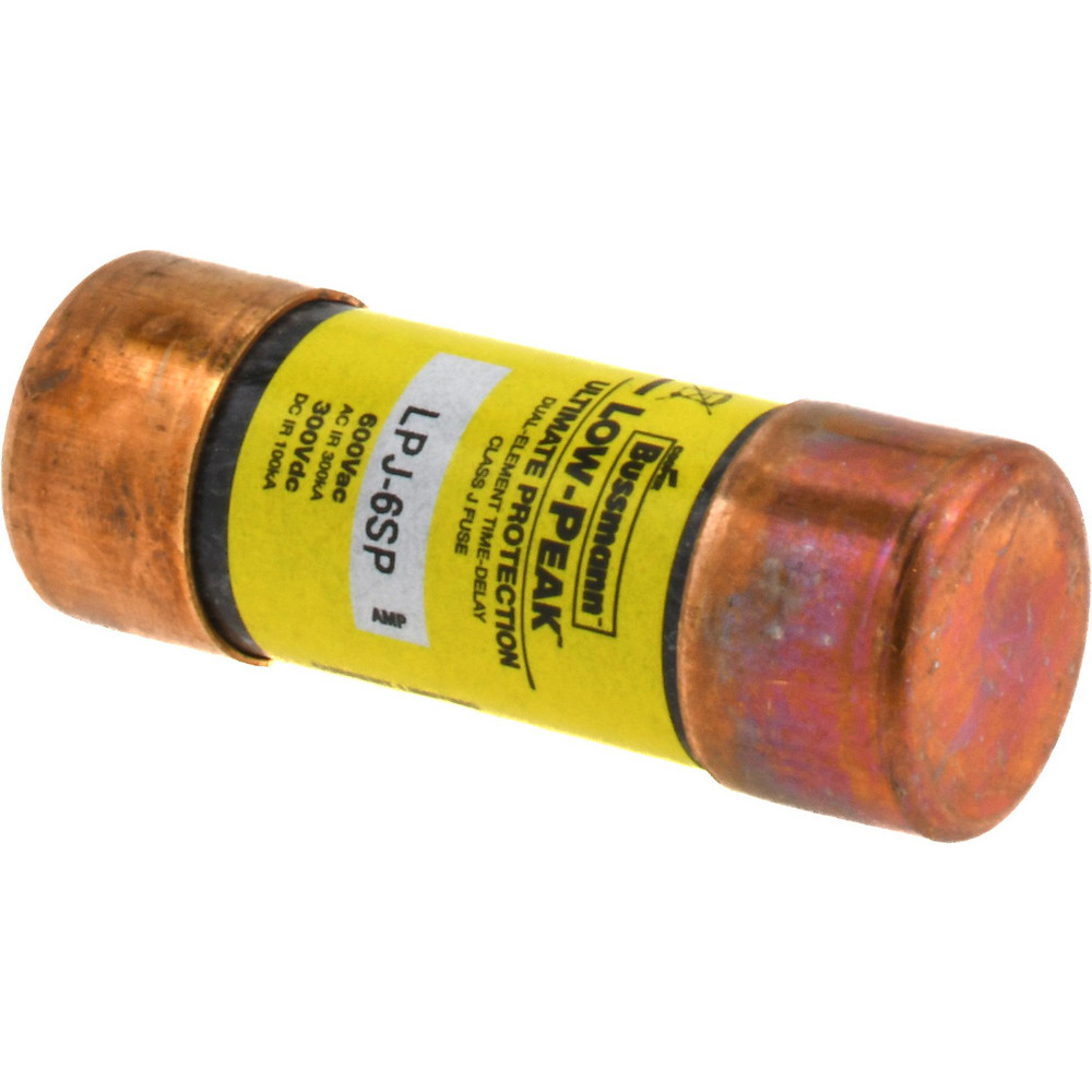 General Purpose Fuse: Time Delay, J, 6.0000 A - 2-1/4" OAL