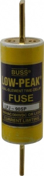 Cooper Bussmann LPJ-90SP Cartridge Time Delay Fuse: J, 90 A, 28.6 mm Dia Image