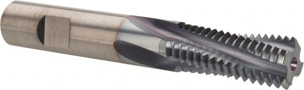 Emuge GFR35106.5016 Helical Flute Thread Mill: 3/4-10, Internal, 4 Flute, 5/8" Shank Dia, Solid Carbide 