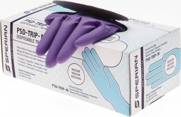 Honeywell PSD-TRIP-M Chemical Resistant Gloves: 5 mil Thick, Nitrile 