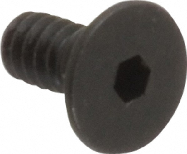 Holo-Krome 60002 #4-40 1/4" OAL Hex Socket Drive Flat Socket Cap Screw Image