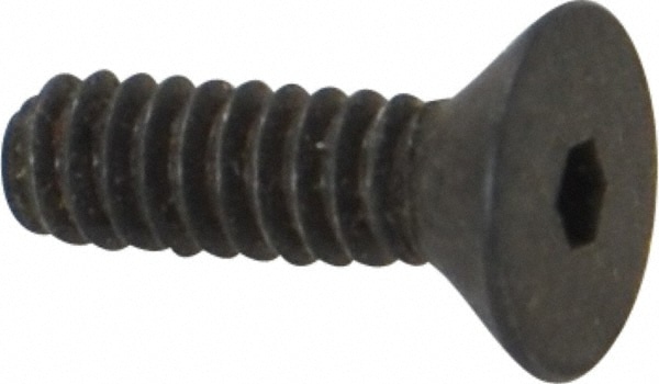 Holo-Krome 60004 #4-40 3/8" OAL Hex Socket Drive Flat Socket Cap Screw Image