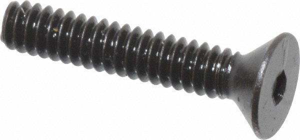 #4-40 X 3/8" Black Oxide Stainless Steel Socket Button Head Screws (18-8, Allen Drive)