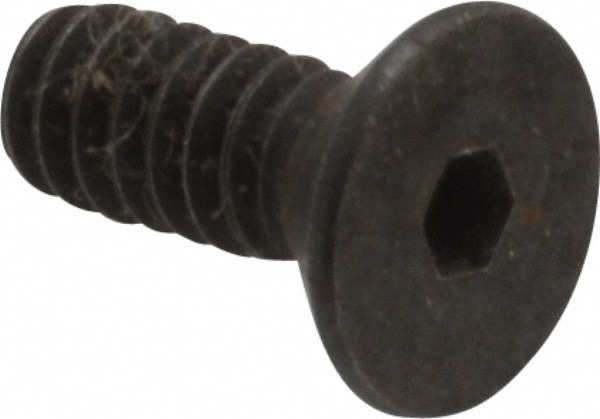 Holo-Krome 60024 #6-32 3/8" OAL Hex Socket Drive Flat Socket Cap Screw Image