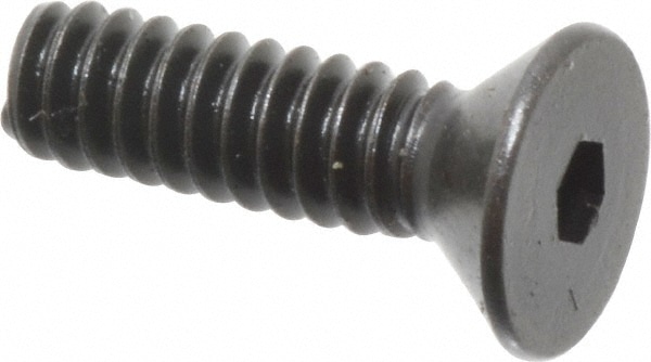 Holo-Krome 60026 #6-32 1/2" OAL Hex Socket Drive Flat Socket Cap Screw Image