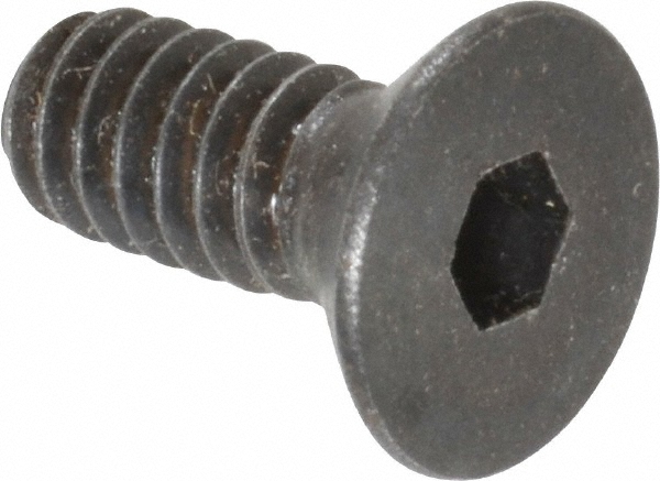 Viti Testa Piatta Brugola #10-24 X 1/2 Pollice, Acciaio Legato Ossidato Nero, Confezione Da 40 Pezzi