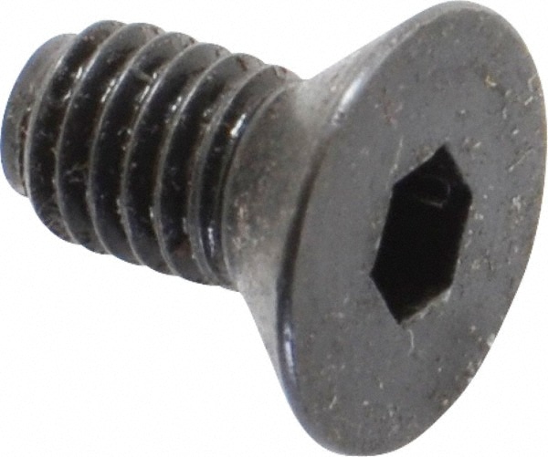 Holo-Krome 61002 #10-32 3/8" OAL Hex Socket Drive Flat Socket Cap Screw Image