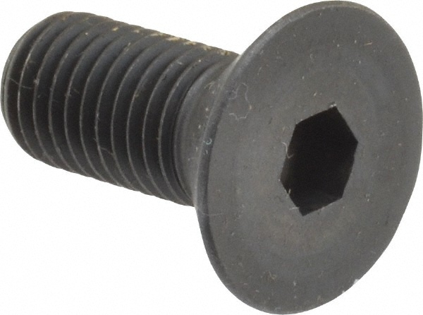 Holo-Krome 61034 Flat Socket Cap Screw: 5/16-24 x 3/4" Long, Alloy Steel, Black Oxide Finish Image