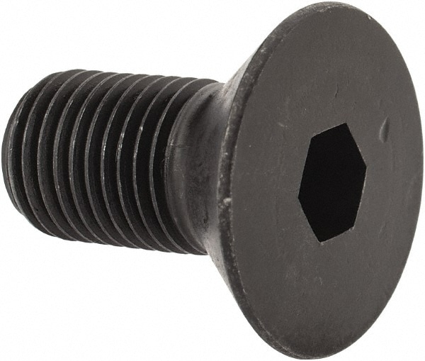 Holo-Krome 61042 3/8-24 3/4" OAL Hex Socket Drive Flat Socket Cap Screw Image