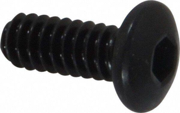 Holo-Krome 64030 #10-24 1/2" Length Under Head Hex Socket Drive Button Socket Cap Screw Image