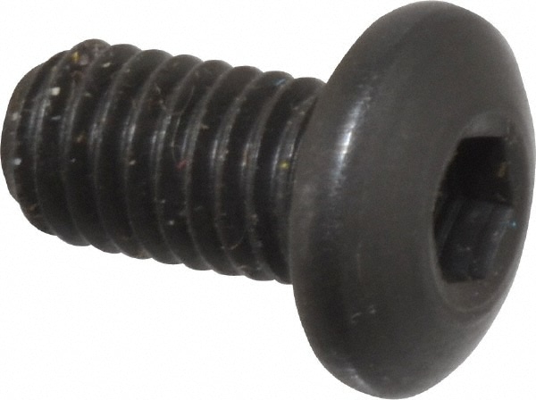 Holo-Krome 65004 #10-32 3/8" Length Under Head Hex Socket Drive Button Socket Cap Screw Image