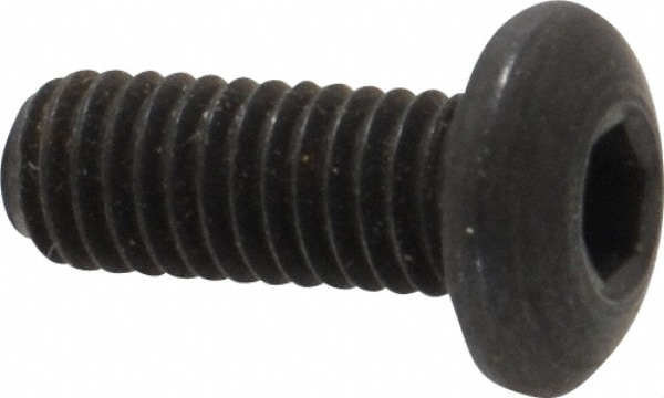 Holo-Krome 65006 #10-32 1/2" Length Under Head Hex Socket Drive Button Socket Cap Screw Image