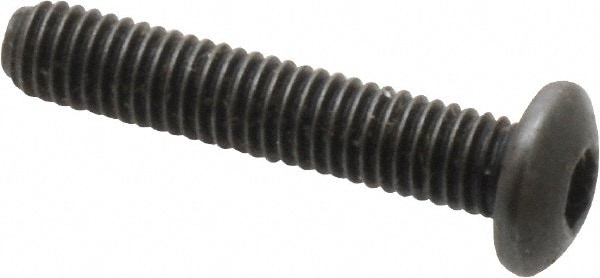 Holo-Krome 65014 #10-32 1" Length Under Head Hex Socket Drive Button Socket Cap Screw Image