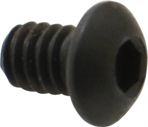 Holo-Krome 64040 1/4-20 3/8" Length Under Head Hex Socket Drive Button Socket Cap Screw Image