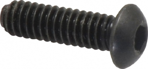 Holo-Krome 64048 1/4-20 7/8" Length Under Head Hex Socket Drive Button Socket Cap Screw Image