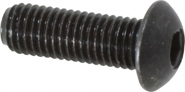 Holo-Krome 65022 1/4-28 3/4" Length Under Head Hex Socket Drive Button Socket Cap Screw Image