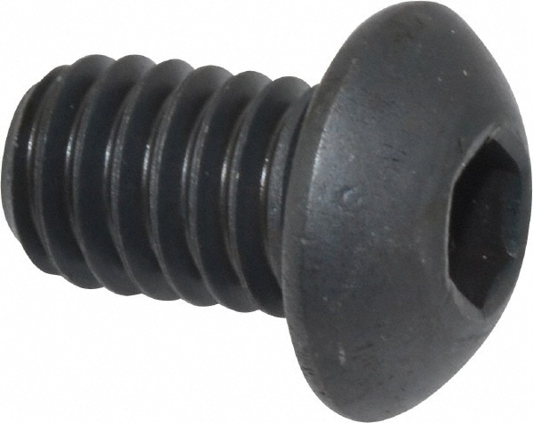 Holo-Krome 64054 5/16-18 1/2" Length Under Head Hex Socket Drive Button Socket Cap Screw Image