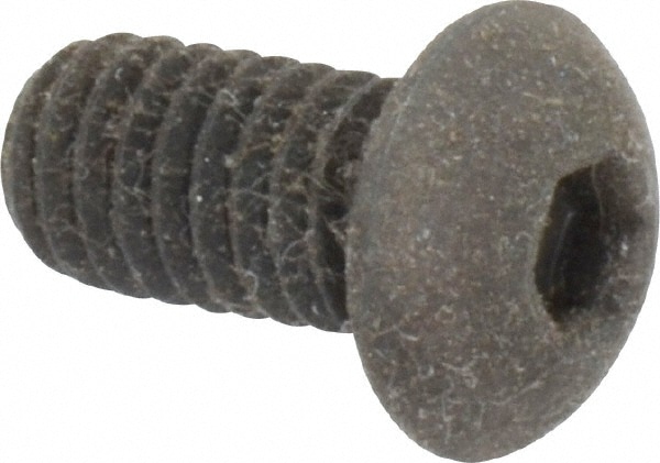 Holo-Krome 64056 5/16-18 5/8" Length Under Head Hex Socket Drive Button Socket Cap Screw Image