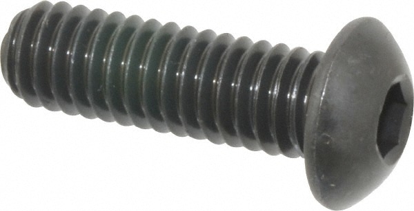 Holo-Krome 64062 5/16-18 1" Length Under Head Hex Socket Drive Button Socket Cap Screw Image