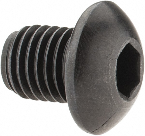 Holo-Krome 65026 5/16-24 3/8" Length Under Head Hex Socket Drive Button Socket Cap Screw Image