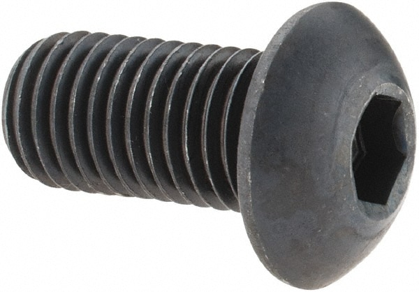 Holo-Krome 65030 5/16-24 5/8" Length Under Head Hex Socket Drive Button Socket Cap Screw Image