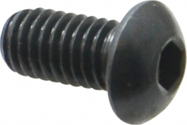 Holo-Krome 64068 3/8-16 3/4" Length Under Head Hex Socket Drive Button Socket Cap Screw Image