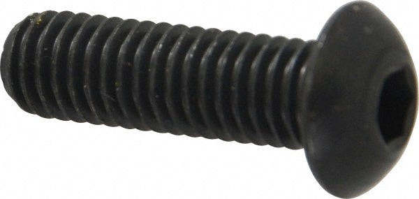 Holo-Krome 64074 3/8-16 1-1/4" Length Under Head Hex Socket Drive Button Socket Cap Screw Image