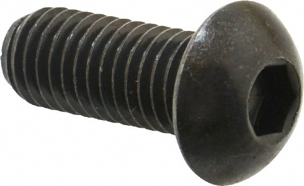 Holo-Krome 64078 1/2-13 1-1/4" Length Under Head Hex Socket Drive Button Socket Cap Screw Image