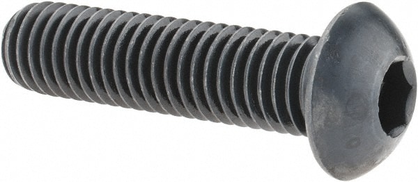 Holo-Krome 64082 1/2-13 2" Length Under Head Hex Socket Drive Button Socket Cap Screw Image