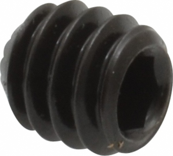 HoloKrome 1/420 UNC, 1/4" OAL, Internal Knurl Point Set Screw