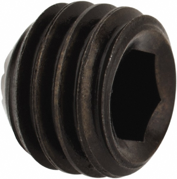 HoloKrome Set Screw 1/428 x 3/16", Internal Knurl Point, Alloy