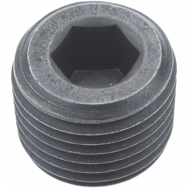 Holo-Krome 10004 1/8-27, 5/16" OAL, Alloy Steel Socket Pressure Plug Image