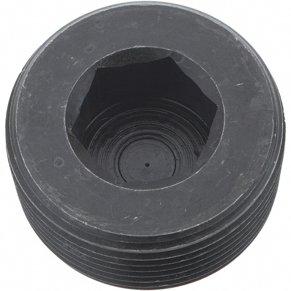 Holo-Krome 10016 1-1/4-11-1/2, 13/16" OAL, Alloy Steel Socket Pressure Plug Image