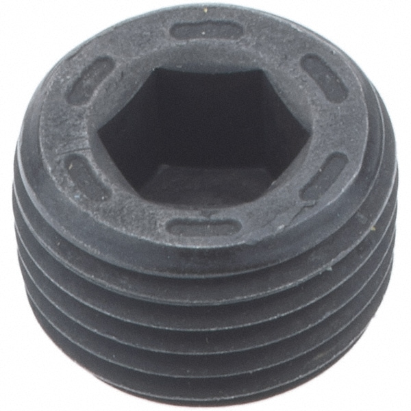 Holo-Krome 12004 1/8-27, 1/4" OAL, Alloy Steel Socket Pressure Plug Image