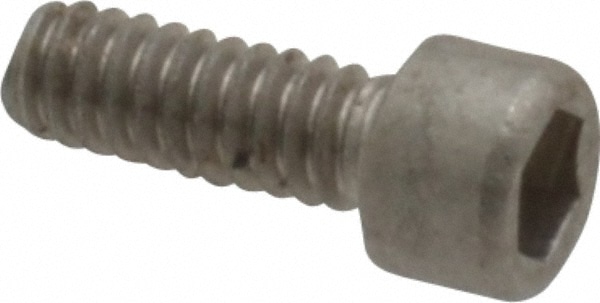 Holo-Krome 78004 Hex Head Cap Screw: #2-56 x 1/4", Grade 18-8 Stainless Steel, Uncoated Image