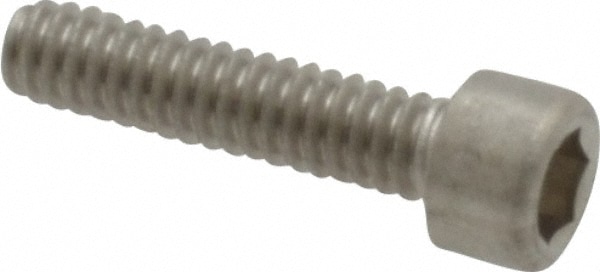 Holo-Krome 78006 Hex Head Cap Screw: #2-56 x 3/8", Grade 18-8 Stainless Steel, Uncoated Image