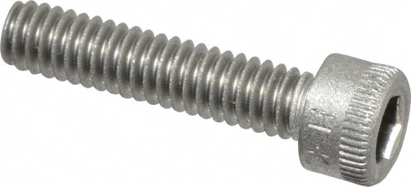 Holo-Krome 78032 Hex Head Cap Screw: #8-32 x 3/4", Grade 18-8 Stainless Steel, Uncoated Image