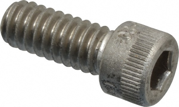 Holo-Krome 78056 Hex Head Cap Screw: 1/4-20 x 5/8", Grade 18-8 Stainless Steel, Uncoated Image