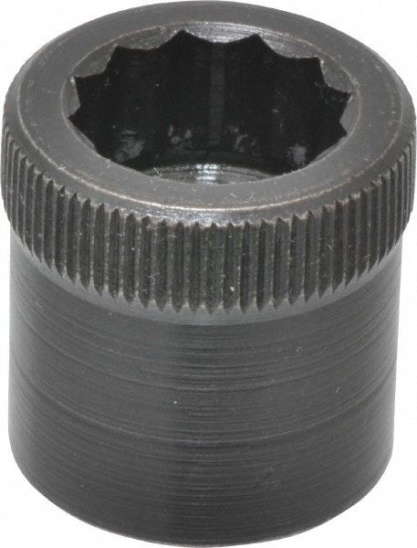 1/2-20" Thread Uncoated Steel Allen Nut - 1/2" Dia, 1/2" Hex Key
