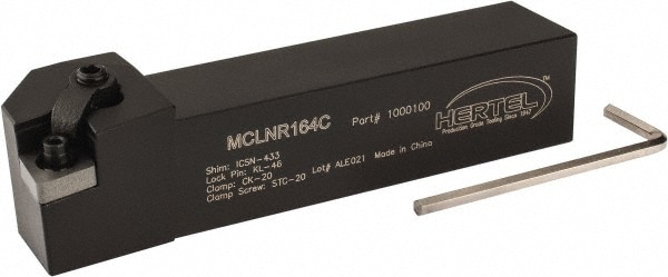 RH MCLN Negative Rake Indexable Turning Toolholder