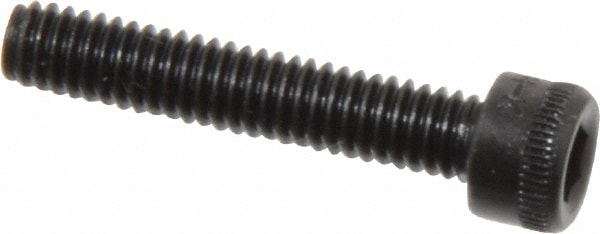 Holo-Krome 73026 Hex Head Cap Screw: #6-40 x 3/4", Alloy Steel, Black Oxide Finish Image