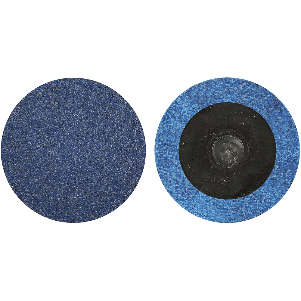 Norton QuickChange Disc Type R, 11/2" Dia, 60 Grit, Zirconia