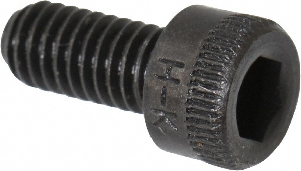 Holo-Krome 73028 Hex Head Cap Screw: #8-36 x 3/8", Alloy Steel, Black Oxide Finish Image