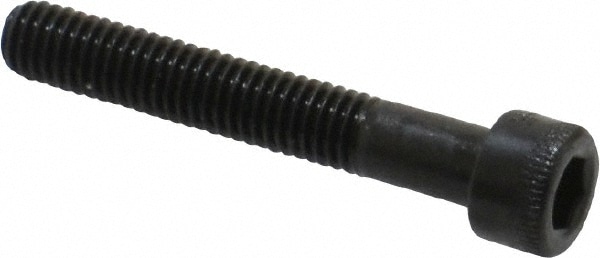 Holo-Krome 73046 Hex Head Cap Screw: #10-32 x 1-1/4", Alloy Steel, Black Oxide Finish Image