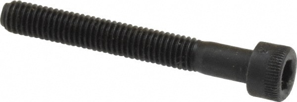 Holo-Krome 73048 Hex Head Cap Screw: #10-32 x 1-1/2", Alloy Steel, Black Oxide Finish Image