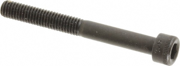 Holo-Krome 73050 Hex Head Cap Screw: #10-32 x 1-3/4", Alloy Steel, Black Oxide Finish Image